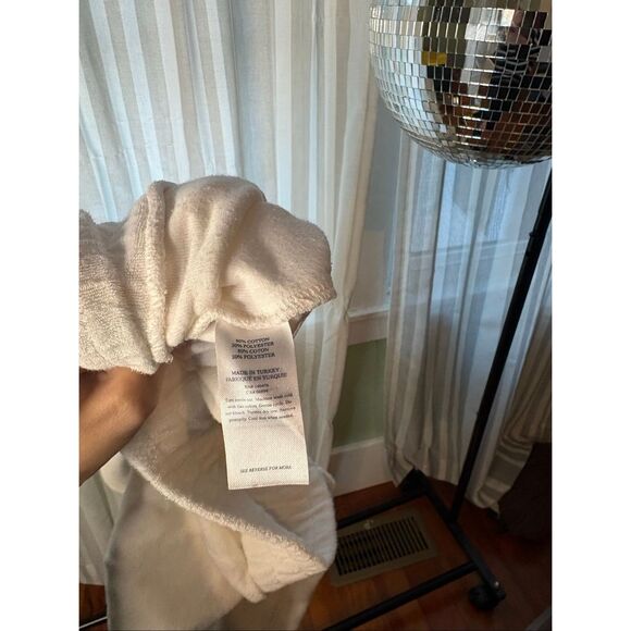 Faherty White Cabana Towel Terry Shorts - Picture 6 of 7